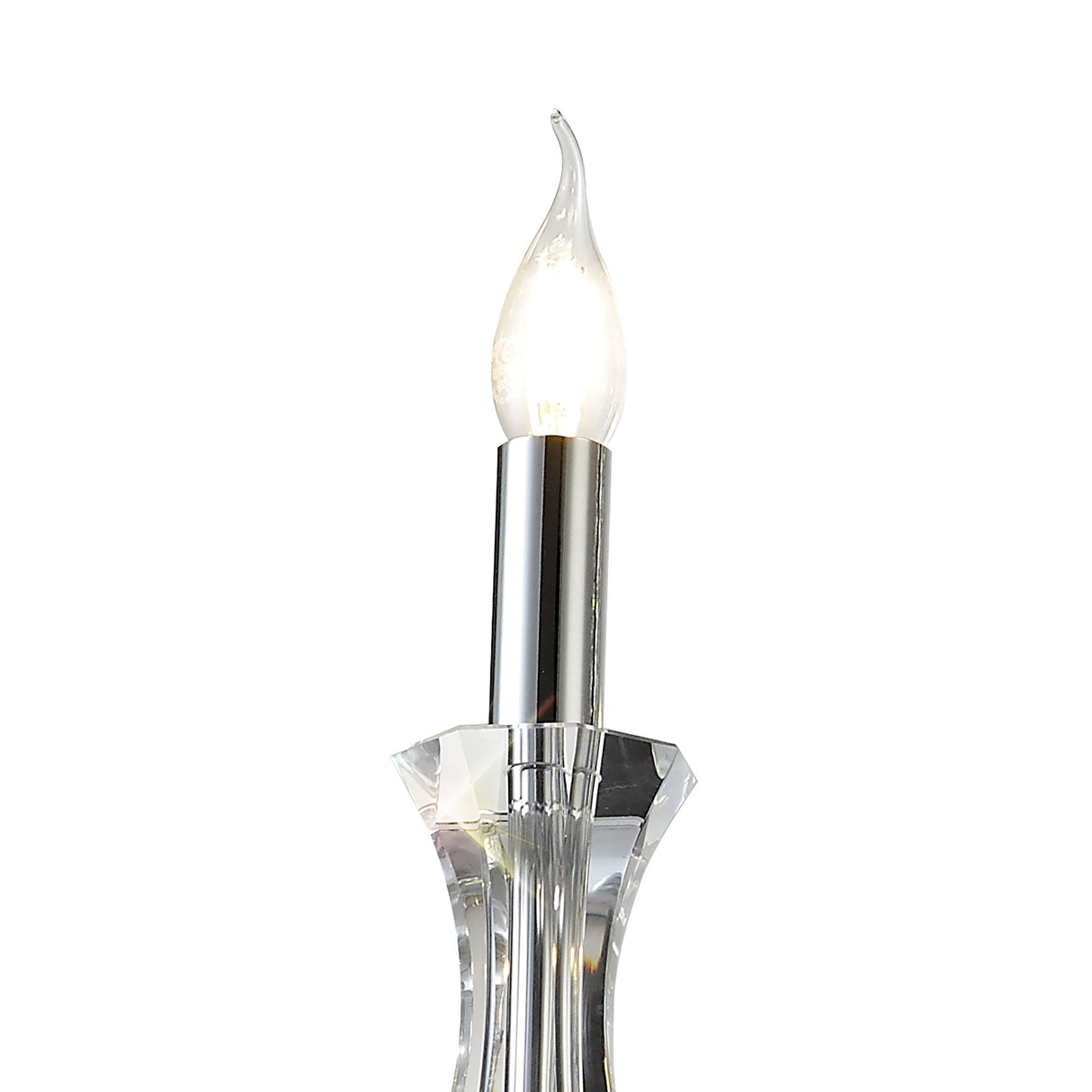 Armand 52cm 3 Light Crystal Chandelier - Polished Chrome