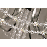 Armand 65cm 6 Light Crystal Chandelier - Polished Chrome