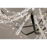 Armand 65cm 6 Light Crystal Chandelier - Polished Chrome