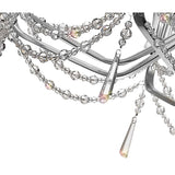 Armand 85cm 8 Light Crystal Chandelier - Polished Chrome