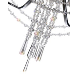 Armand 85cm 12 Light Crystal Chandelier - Polished Chrome