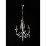 Armand 52cm 3 Light Crystal Chandelier - French Gold