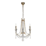 Armand 52cm 3 Light Crystal Chandelier - French Gold