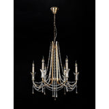 Armand 65cm 6 Light Crystal Chandelier - French Gold