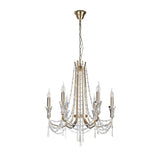 Armand 65cm 6 Light Crystal Chandelier - French Gold