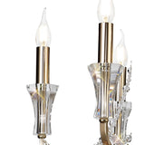 Armand 65cm 6 Light Crystal Chandelier - French Gold
