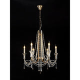 Armand 65cm 6 Light Crystal Chandelier - French Gold
