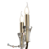 Armand 85cm 8 Light Crystal Chandelier - French Gold