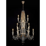 Armand 85cm 12 Light Crystal Chandelier - French Gold