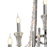 Armand 112cm 24 Light Crystal Chandelier - Polished Chrome