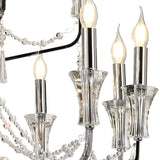 Armand 112cm 24 Light Crystal Chandelier - Polished Chrome
