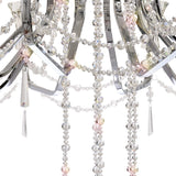 Armand 112cm 24 Light Crystal Chandelier - Polished Chrome