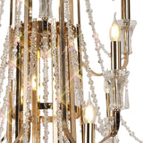 Armand 112cm 24 Light Crystal Chandelier - French Gold