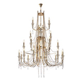 Armand 112cm 24 Light Crystal Chandelier - French Gold