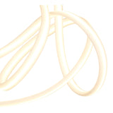 Armonia Large Ribbons Dimmable LED Semi-Flush Ceiling Light 60W 3000K - Polished Chrome