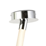 Armonia Medium Ribbons Semi-Flush LED Ceiling Light 60W 3000K - Polished Chrome
