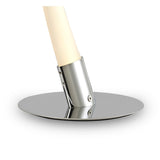 Armonia LED Frosted Acrylic Table Lamp 10W 3000K - Polished Chrome