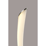 Armonia LED Frosted Acrylic Table Lamp 10W 3000K - Polished Chrome