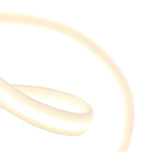 Armonia Curl LED Semi-Flush LED Ceiling Light 40W 3000K - Polished Chrome