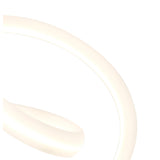 Armonia Curl LED Dimmable Semi-Flush Ceiling Light 40W 3000K - Dark Silver