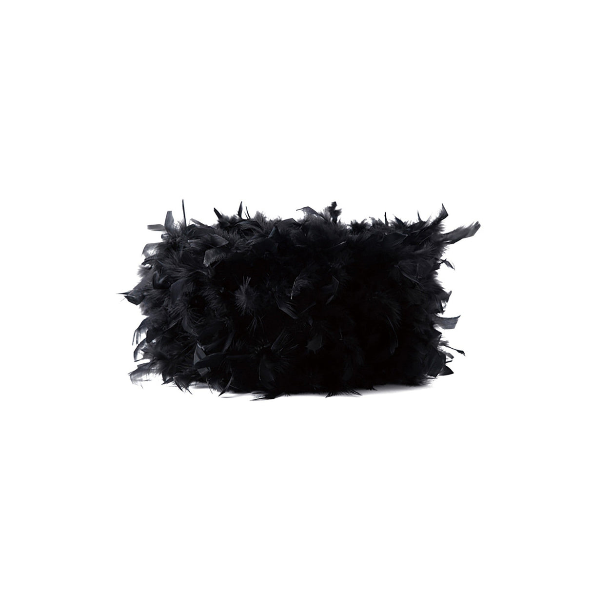 Arqus Feather Lampshade - Black, 25 x 18cm