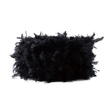 Arqus Feather Lampshade - Black, 41 x 23cm