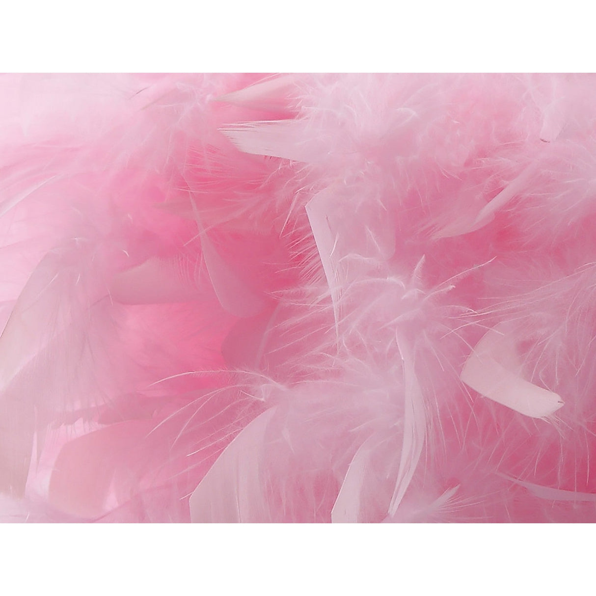 Arqus Feather Lampshade - Pink, 25 x 18cm