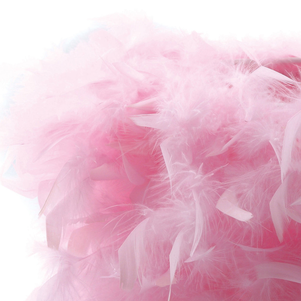 Arqus Feather Lampshade - Pink, 33 x 20cm