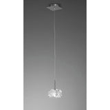 Artic 12cm Small 1 Light Pendant Light - Polished Chrome