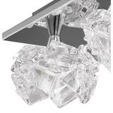 Artic 4 Light Semi-Flush Ceiling Light - Polished Chrome