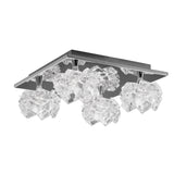 Artic 4 Light Semi-Flush Ceiling Light - Polished Chrome