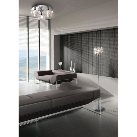 Artic 1 Light Table Lamp - Polished Chrome