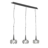 Artic 3 Light Bar Pendant Light - Polished Chrome