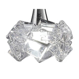 Artic 20cm Large 1 Light Pendant Light - Polished Chrome