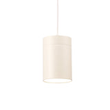 Aruba 9.5cm Small Round 1 Light Pendant Light - Matt White