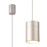 Aruba 12cm Large Round 1 Light Pendant Light - Silver