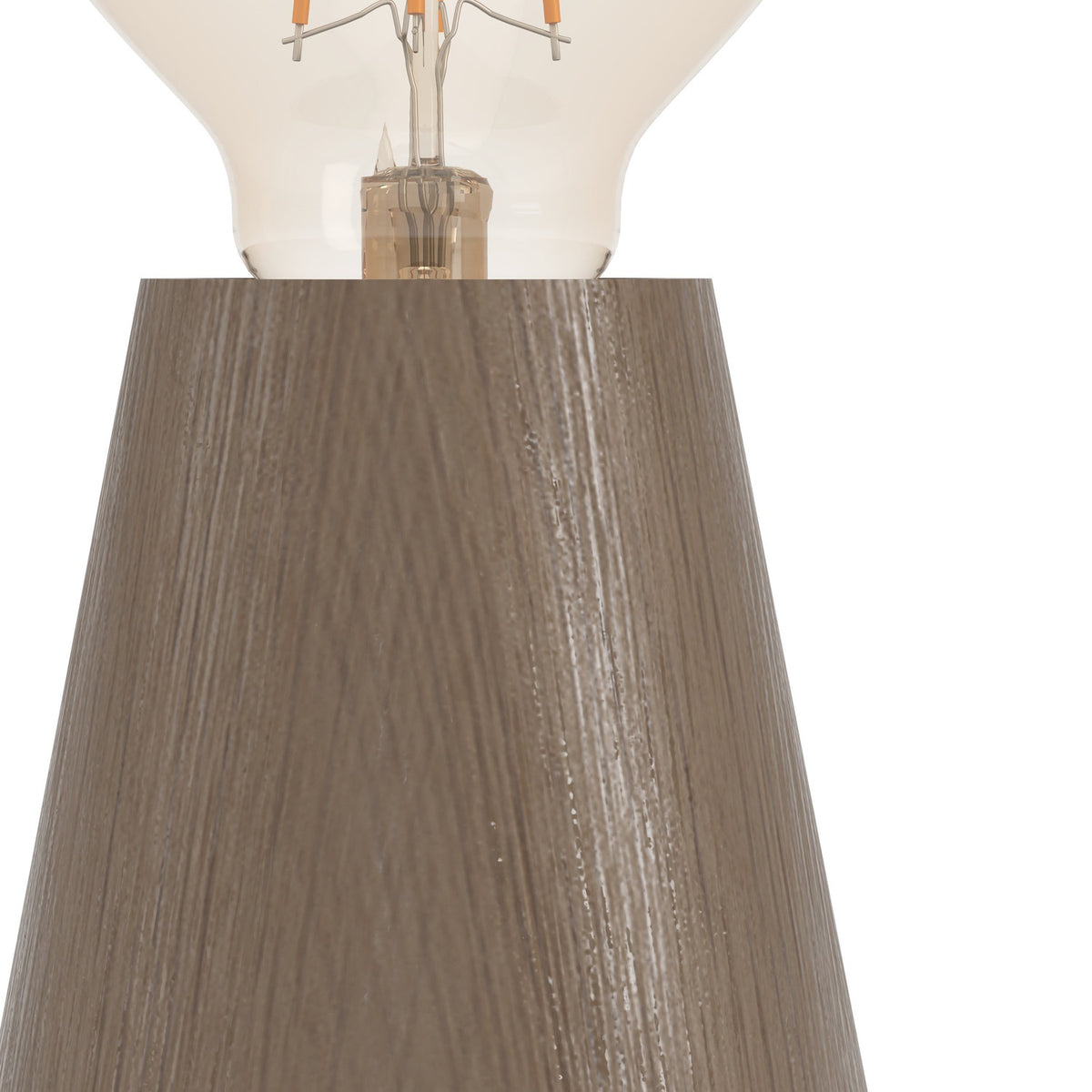Asby Table Lamp - Dark Wood