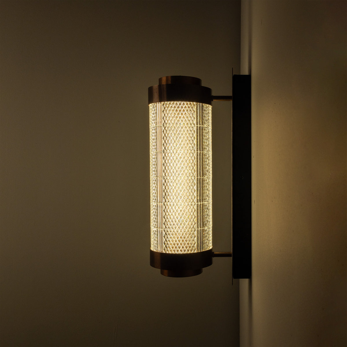 Ashford Acrylic LED Wall Light - 50cm