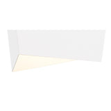 Asimetric Rhombus Wall Light - White