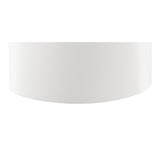 Asimetric Curved Wall Light - White