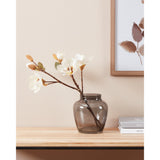Asindro Glass Vase - Grey