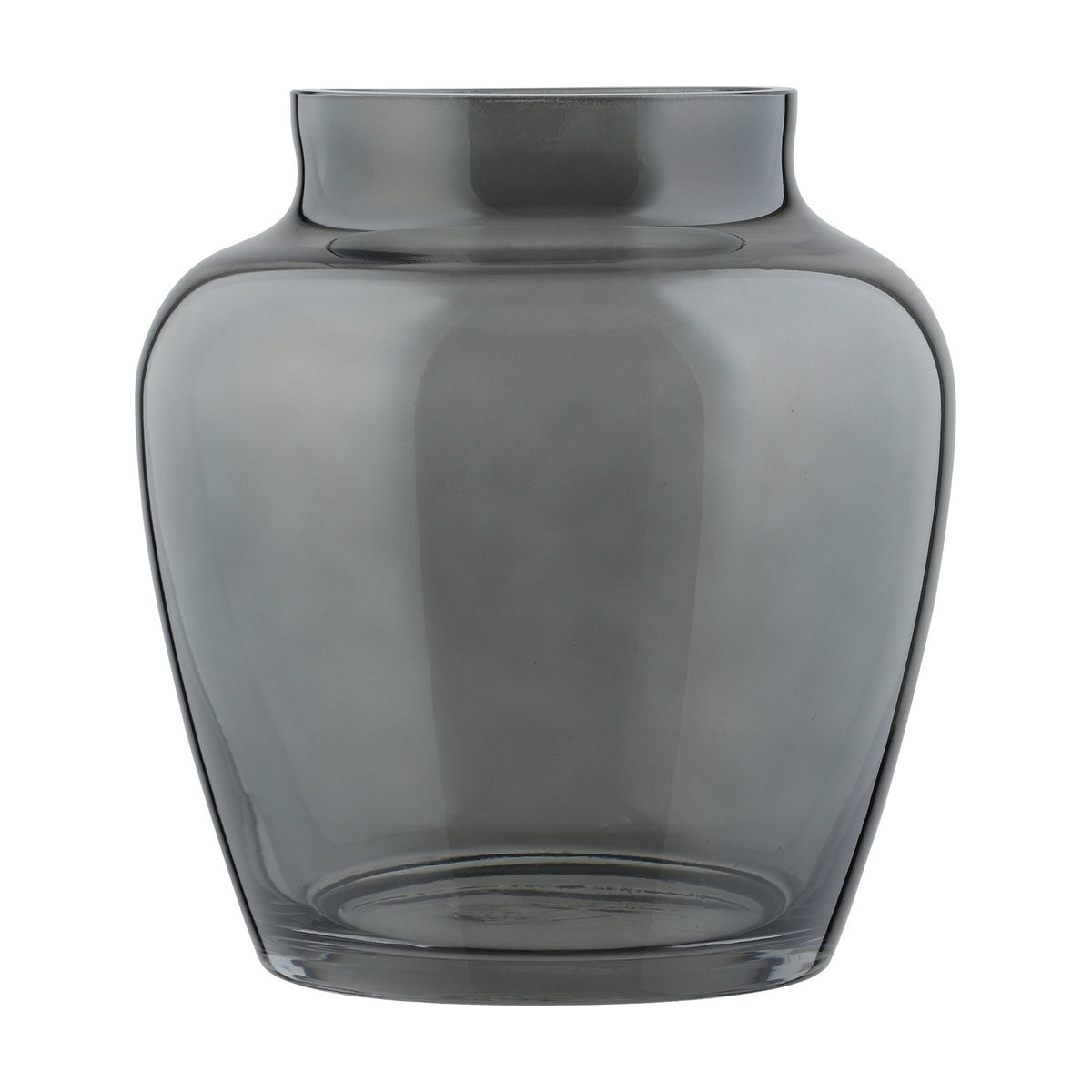 Asindro Glass Vase - Grey