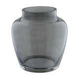Asindro Glass Vase - Grey