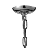 Aston Square 3 Light Lantern Chandelier - Polished Chrome