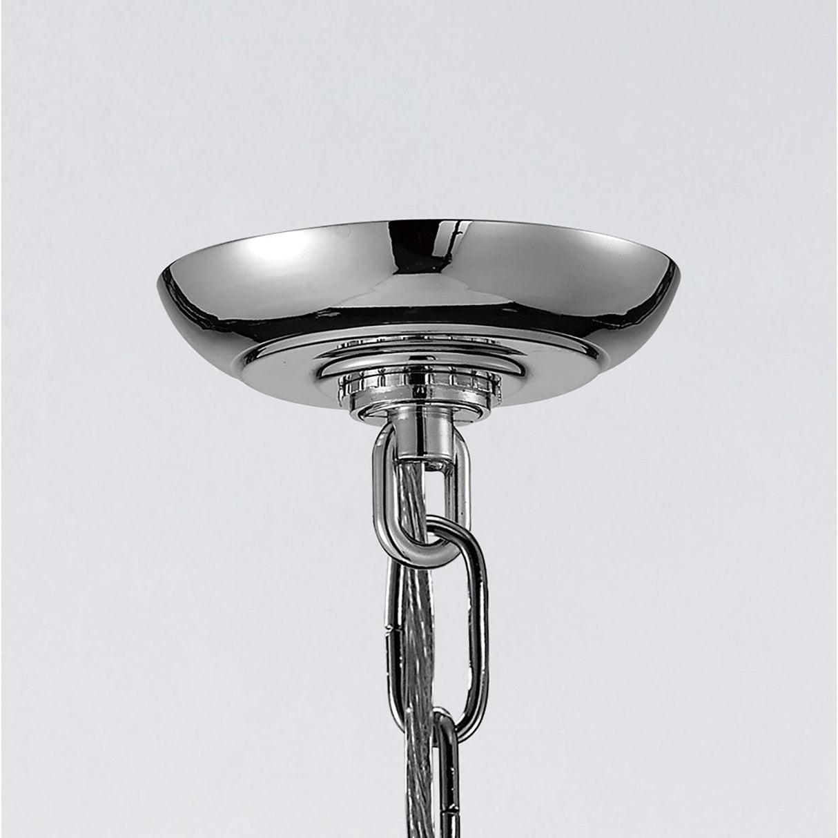 Aston Square 4 Light Lantern Chandelier - Polished Chrome