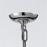 Aston Square 4 Light Lantern Chandelier - Polished Chrome