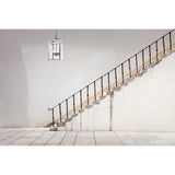 Aston Square 4 Light Lantern Chandelier - Polished Chrome