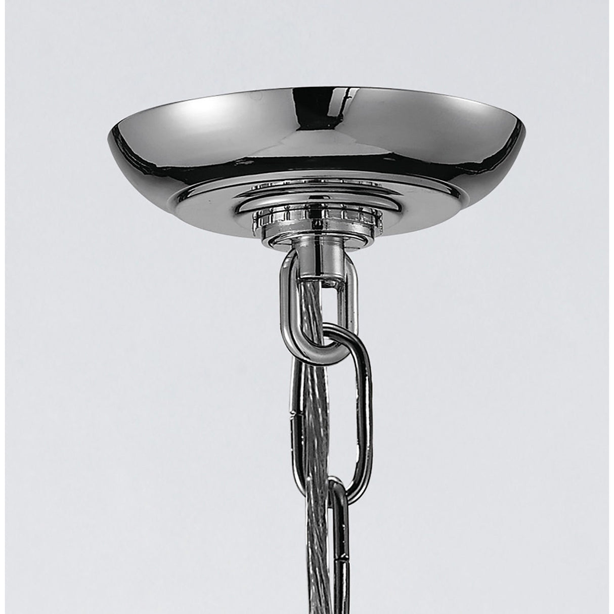 Aston Square 6 Light Lantern Chandelier - Polished Chrome