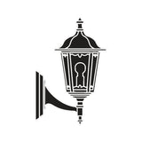 Astragal Copper Top Outdoor Wall Lantern