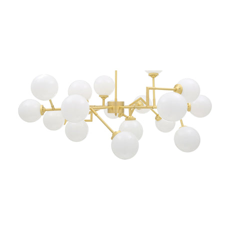 Athens 18 Light Glass Globe Chandelier